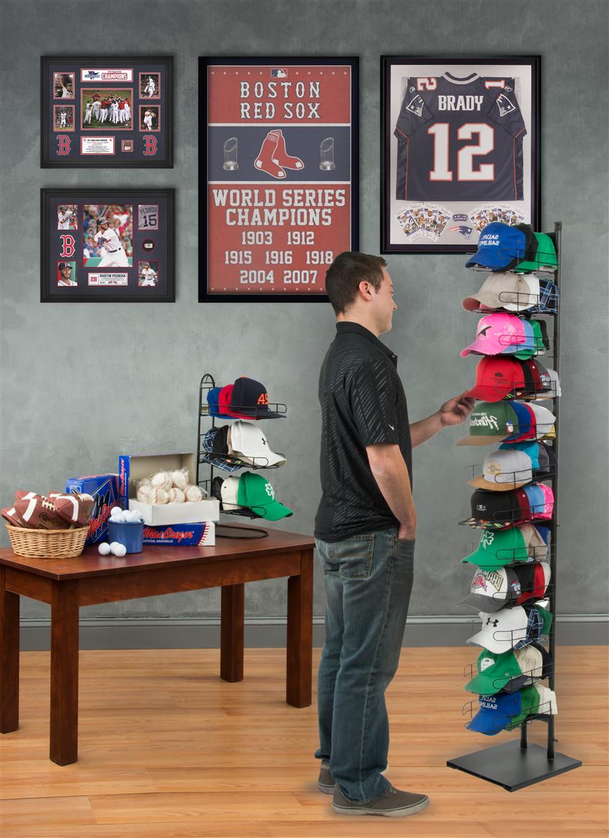 Baseball Hat Rack Floor Standing