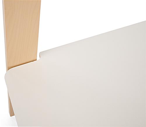 Wooden Clothing Rack | with Wooden Shelf