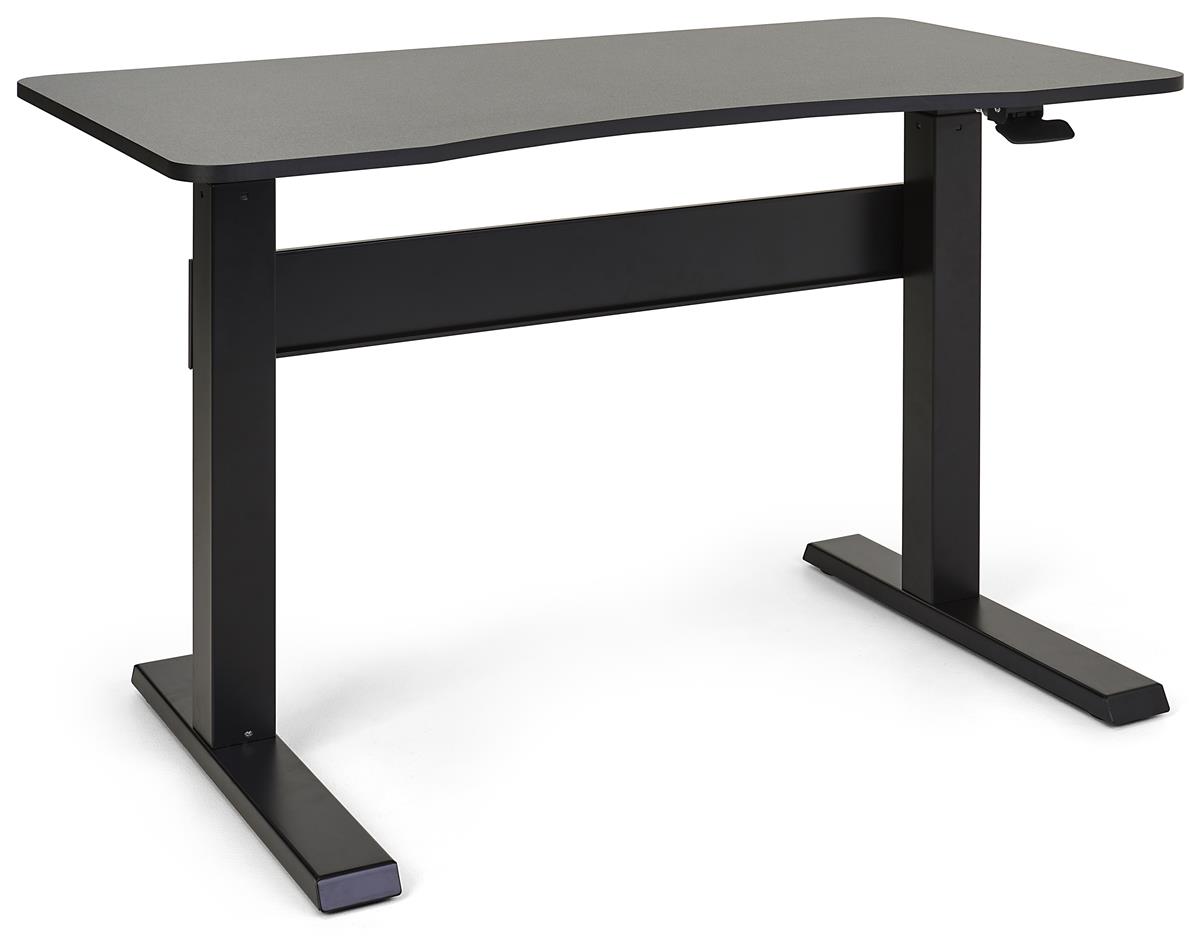 Pneumatic Height Adjustable Standing Desk Reinforced Crossbar