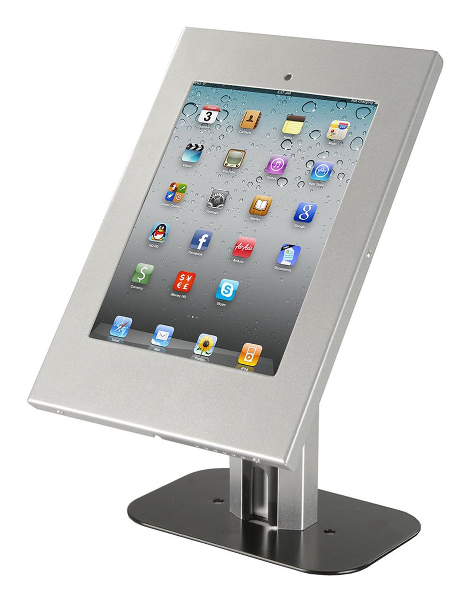 Desktop iPad Holder with Covered Home Button