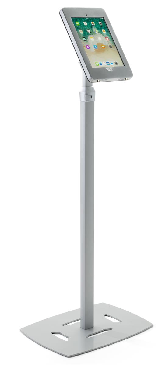 iPad Pro Tablet Floor Stand Locking Enclosure, 10.5” Compatible