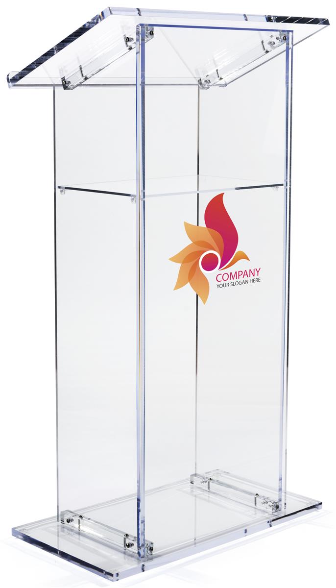 Custom Printed Podium UV Graphics for Branding