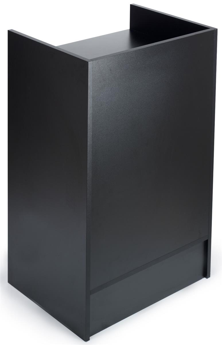 Cash Wrap Counters Checkout Station w/ Shelving