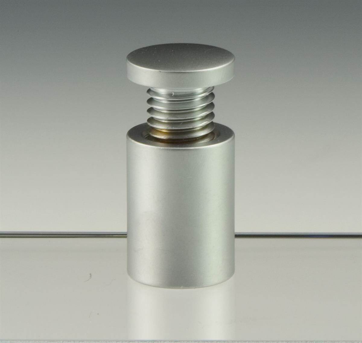 Signage Standoffs 3/4" Diameter Sign Mounts with Silver Finish