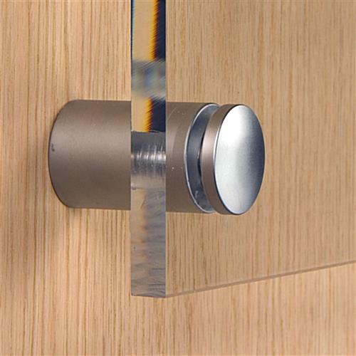 A wall display system is an effective method for mounting sign panels.