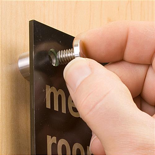Standoffs for Display Sign Sign Hardware