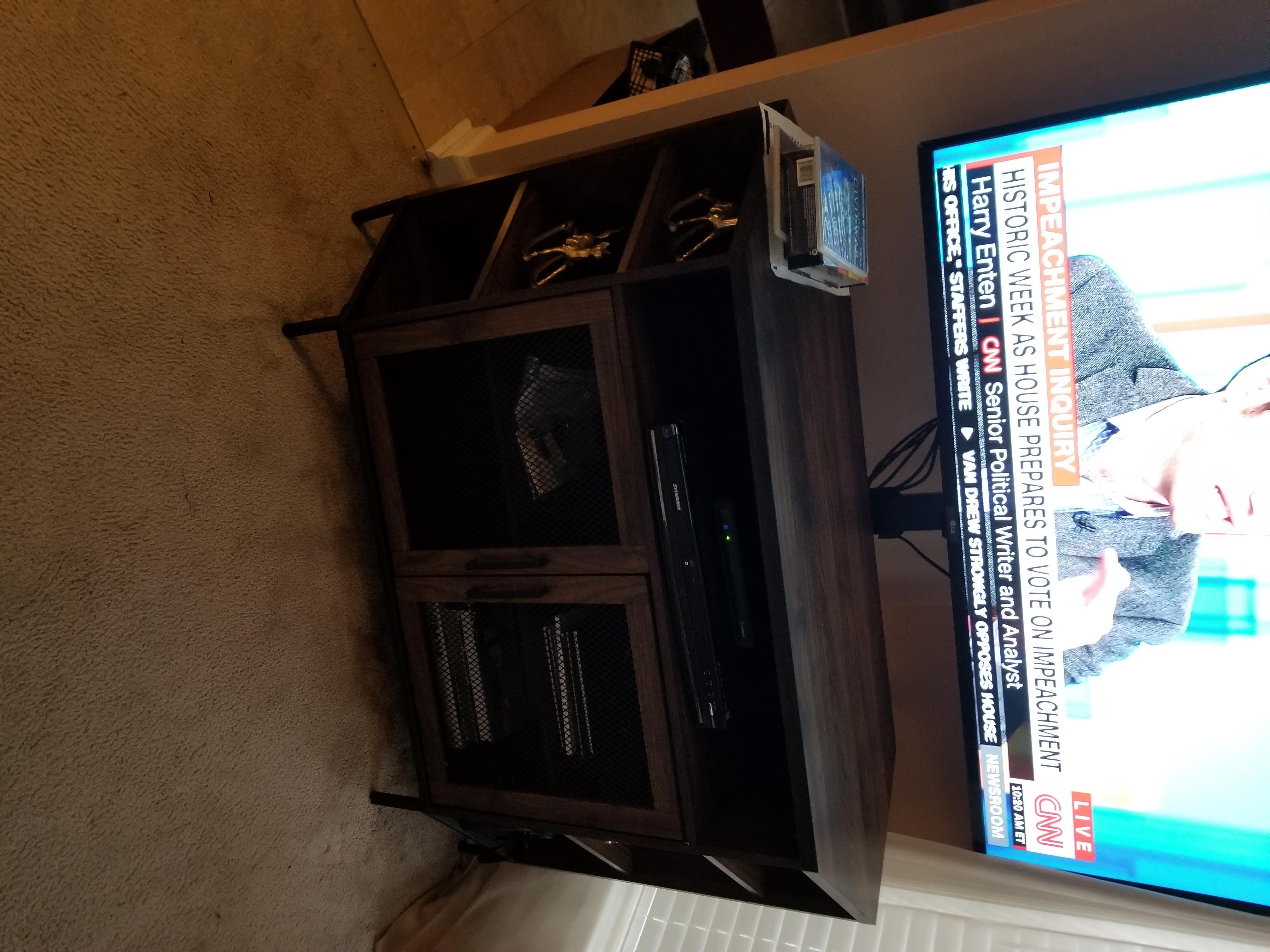 TV Stand with Mount for 70 Inch TV | Flat Base