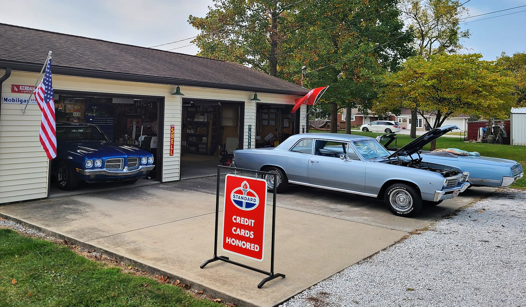 30x40 Black Metal Outdoor Swinging Sign Frame Weather Resistant