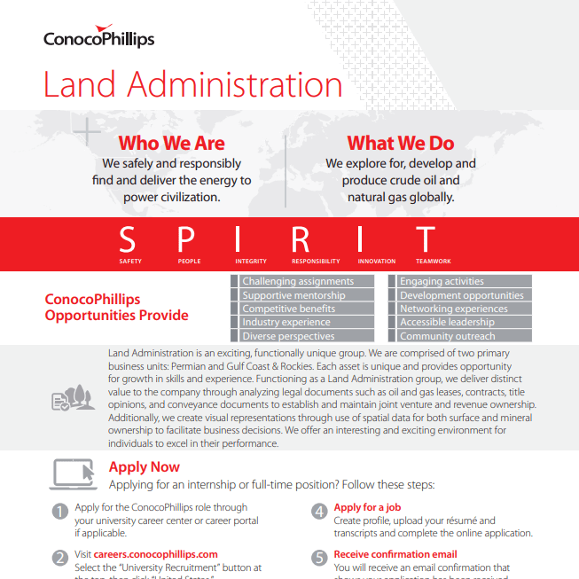 Opportunities for You ConocoPhillips Careers