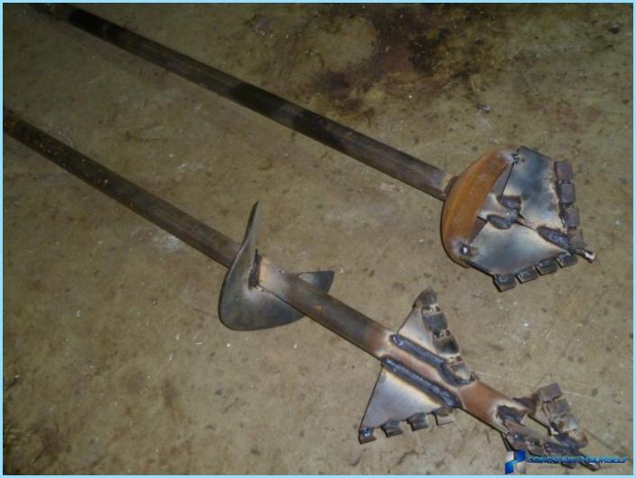 Homemade drilling rig for water