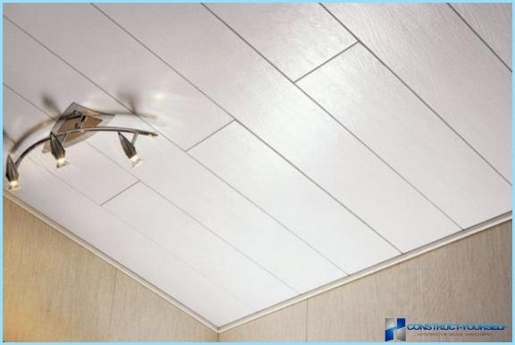Deckenpaneele aus Kunststoff (PVC), Polystyrol, LED