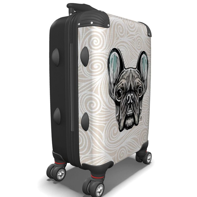 French Bulldog Smilling Suitcase