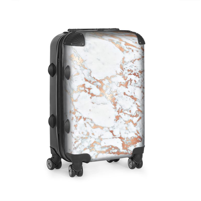 MARBLE ROSEGOLD Suitcase