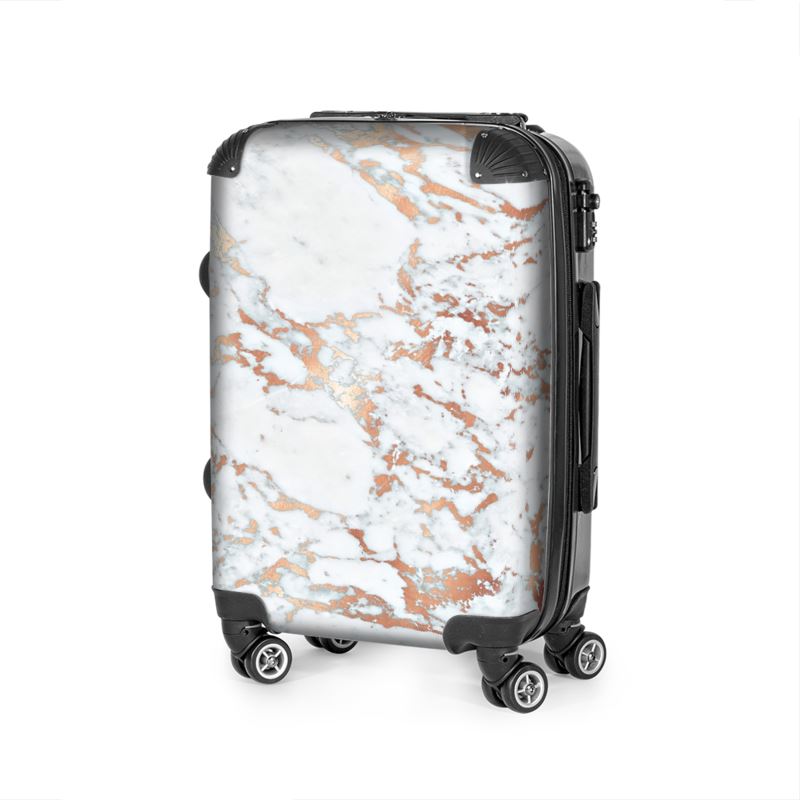 MARBLE ROSEGOLD Suitcase