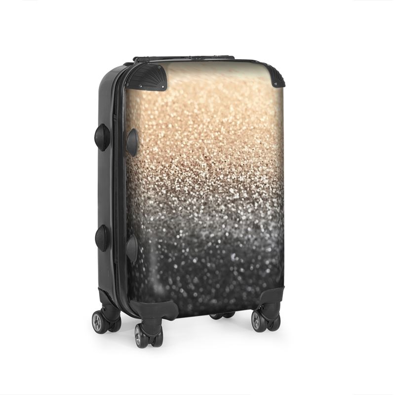 GOLD BLACK Suitcase