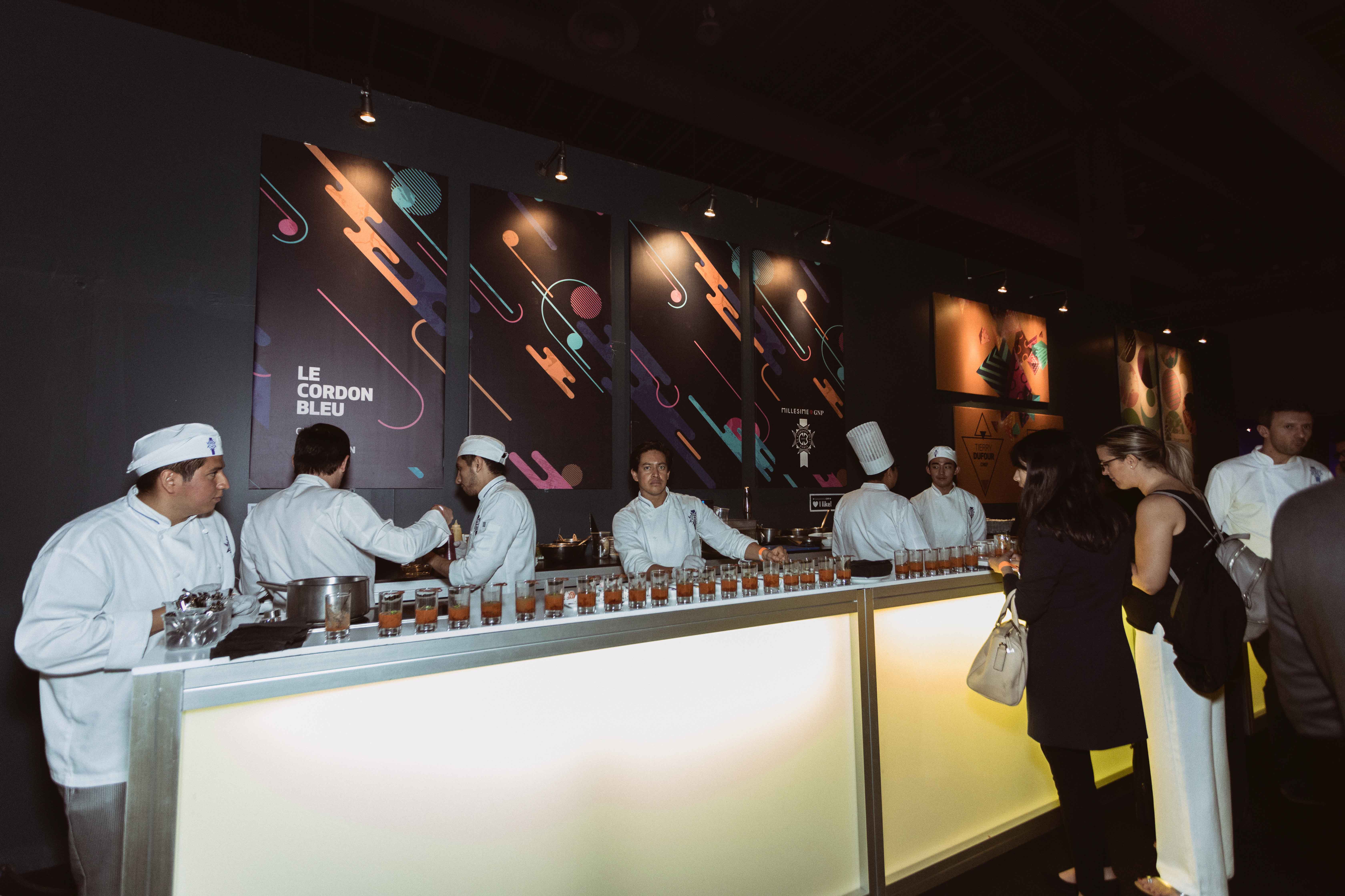 Alumnos de Le Cordon Bleu Anáhuac en Millesime México 2018