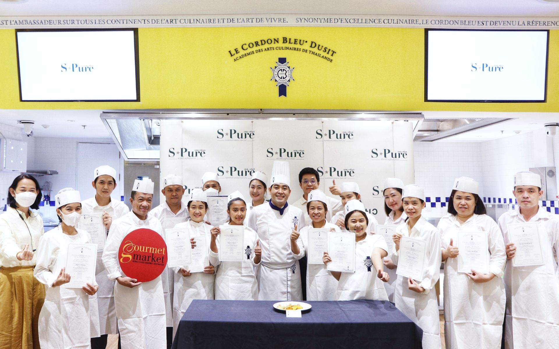 SPure organized exclusive cuisine for Gourmet Academy Red