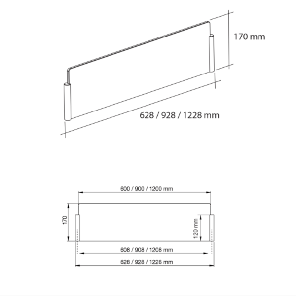Ecran Anti Projection Verre Cuisine 1stepclinic