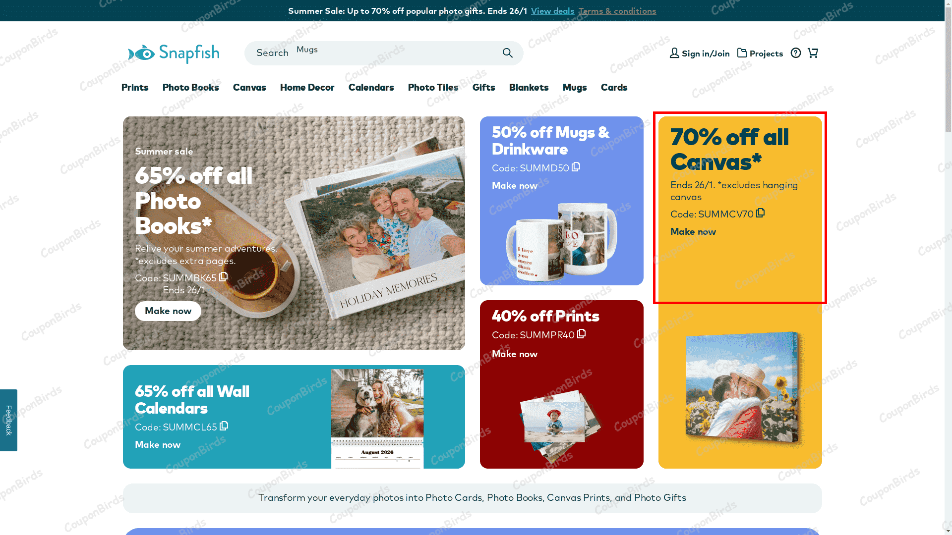 70 Off Snapfish Coupon Codes Verified Jun 2026