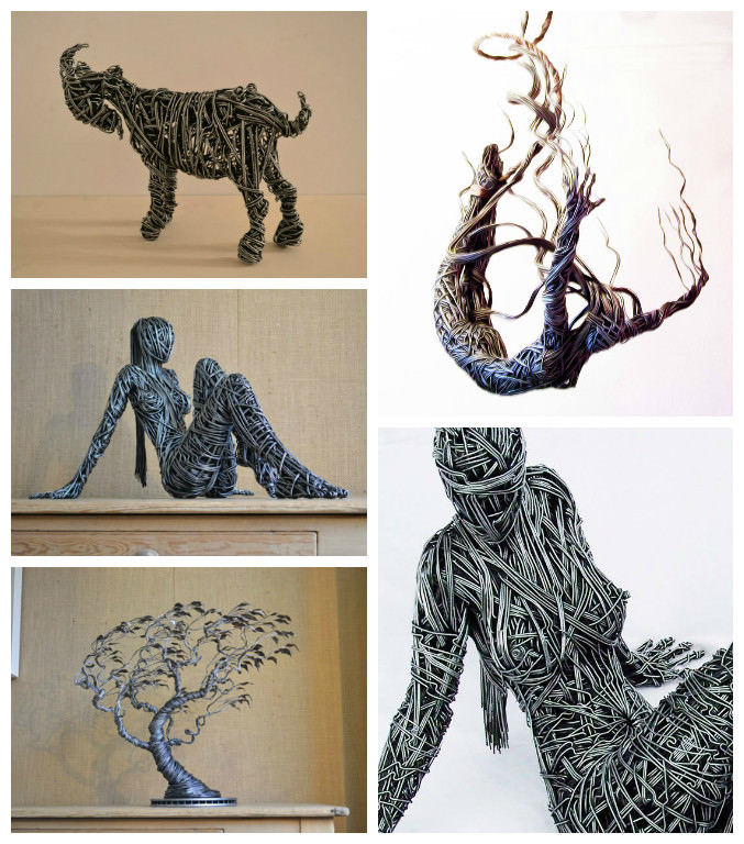 Wire Sculpture by Richard Stainthorp Gift Ideas Creative Spotting