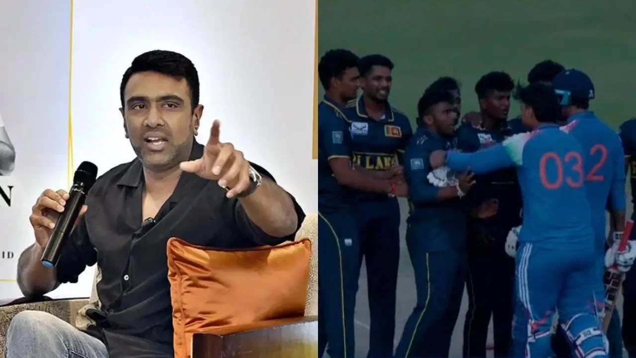 Ravichandran Ashwin blames mind games for Vaibhav Sooryavanshi's fight Ravichandran Ashwin blames mind games for Vaibhav Sooryavanshi's fight