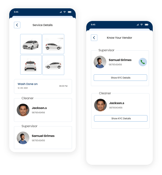 My Society Service Car Service App UI/UX Case Study
