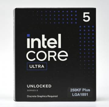 Procesador Intel® Core™ Ultra 5 Plus – BX80768250KF, 3.3 Ghz, 18 núcleos, LGA 1851, 22 TOPS (SIN DISIPADOR – SIN GRAFICOS)