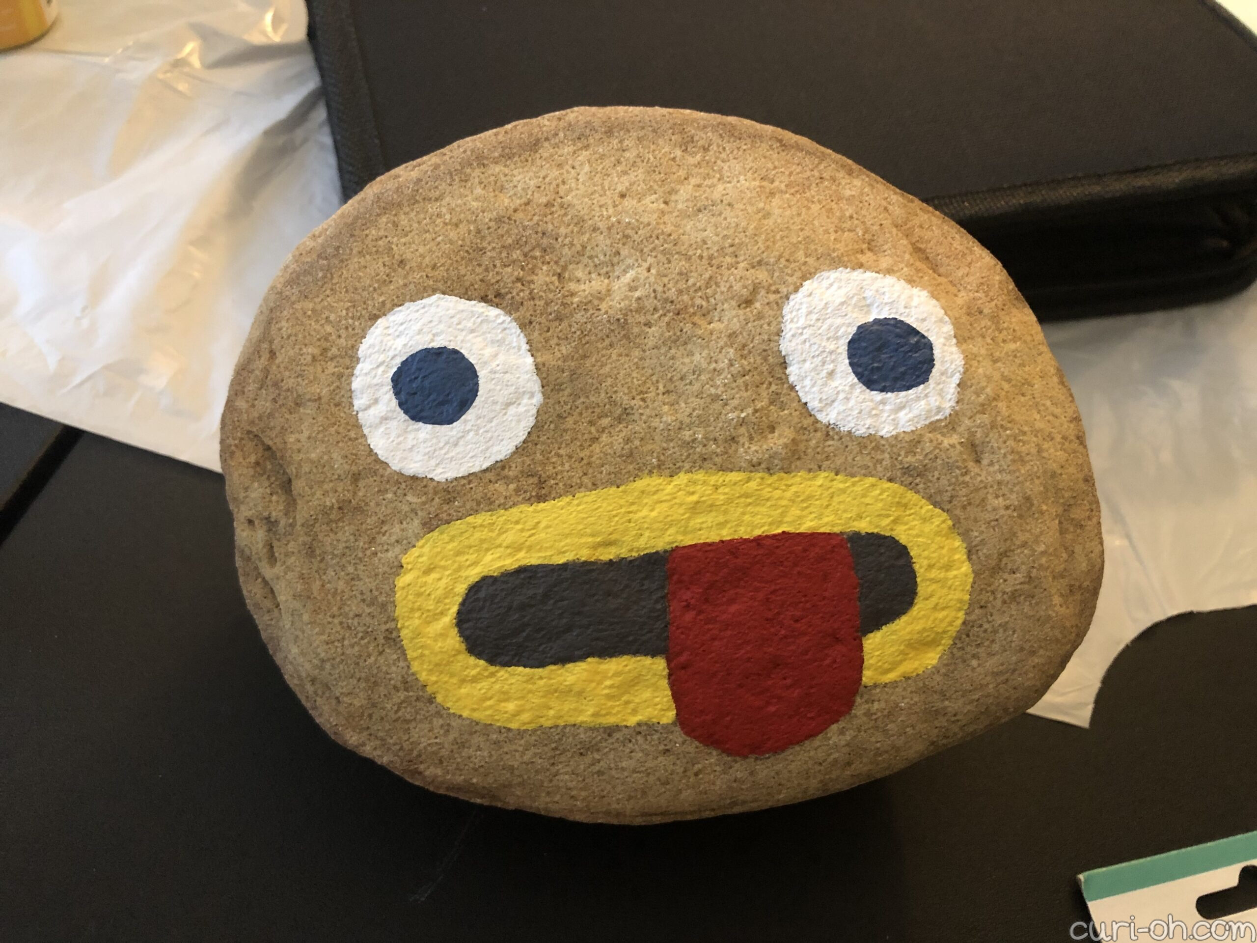 Over the Garden Wall “Rock Facts” Painted Garden Stone CuriOh!
