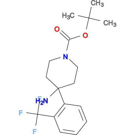 tertButyl 4amino4[2(trifluoromethyl)phenyl]… Cymit Química S.L.