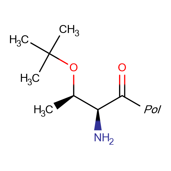 OtertButylLthreonine 2chlorotrityl resin 10… Cymit Química