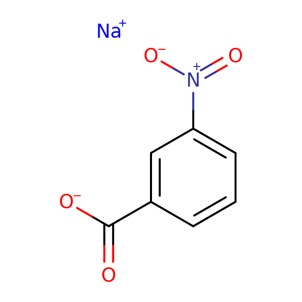 Sodium 3nitrobenzoate trihydrate 827952 3DFS… Cymit Química S.L.