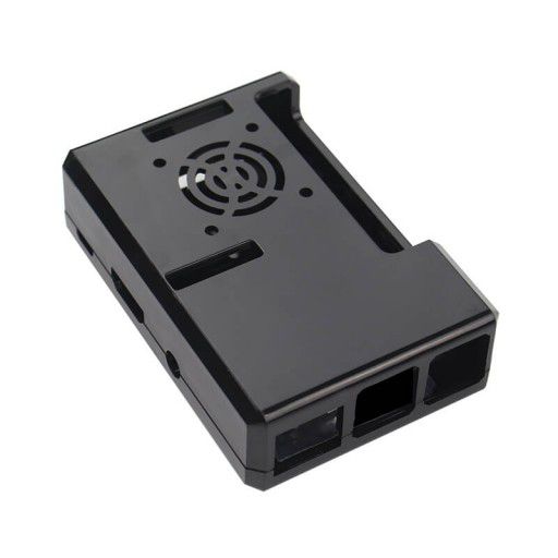 Raspberry PI 3 Case (Black) w/ GPIO Slot