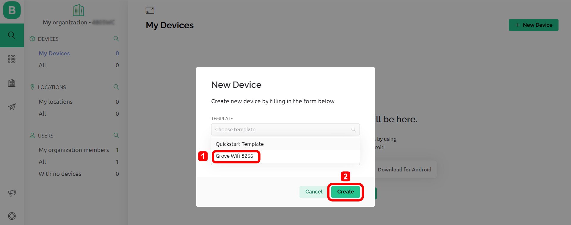 How to get Auth Token from Blynk