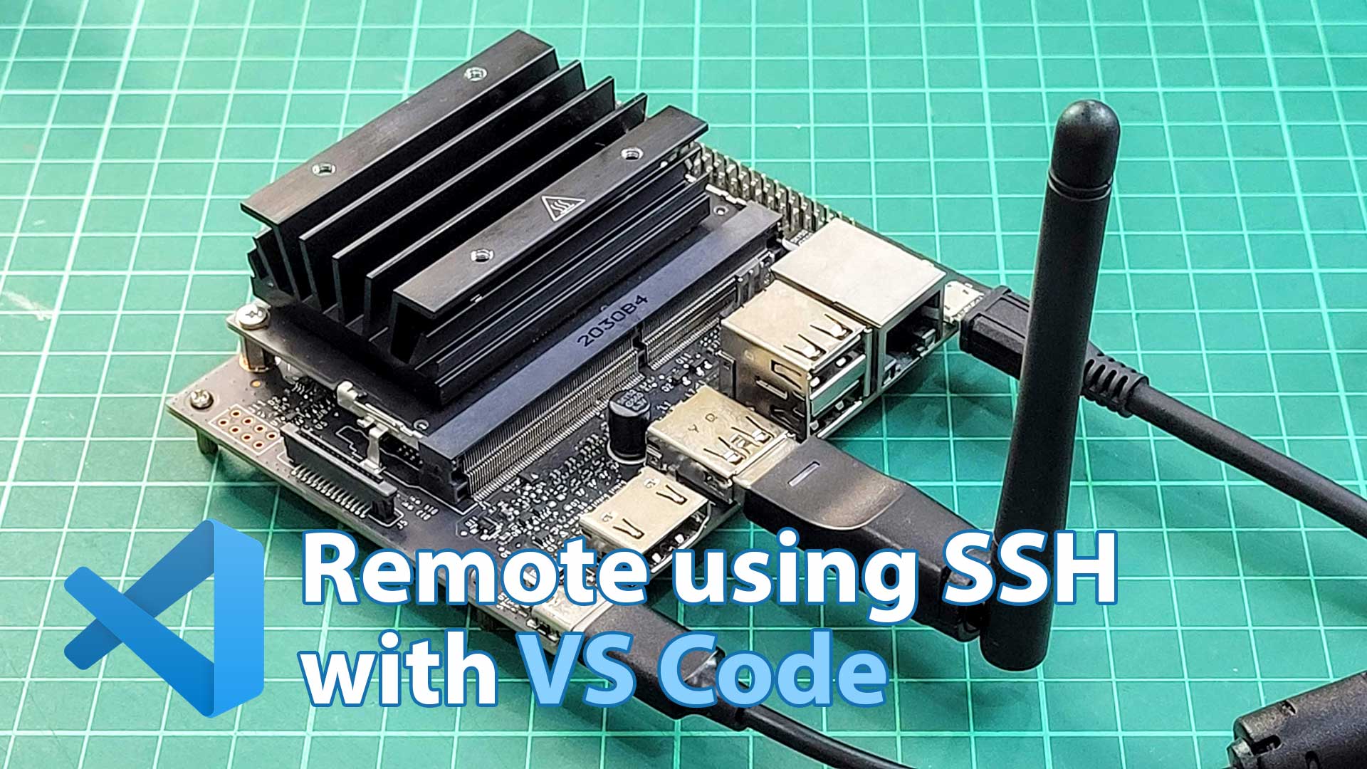 Remote Jetson Nano using SSH with Visual Studio Code