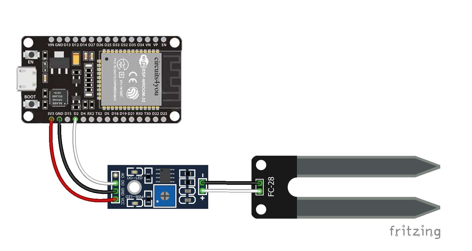 Water Notification for Plants using Blynk and Moisture Sensor on ESP32.