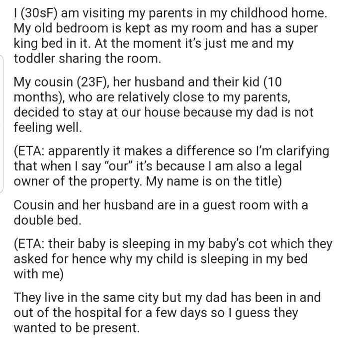 Woman Faces Off With Entitled Guests For Refusing To Give Up Her Larger