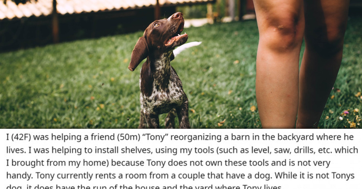 Woman Expects Friend To Clean Dog Poop Off Her Shoe After Accidentally