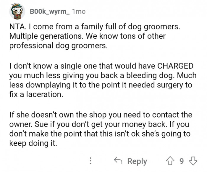 Fur Parents On Reddit Were Furious About A Dog Groomer Who Left A