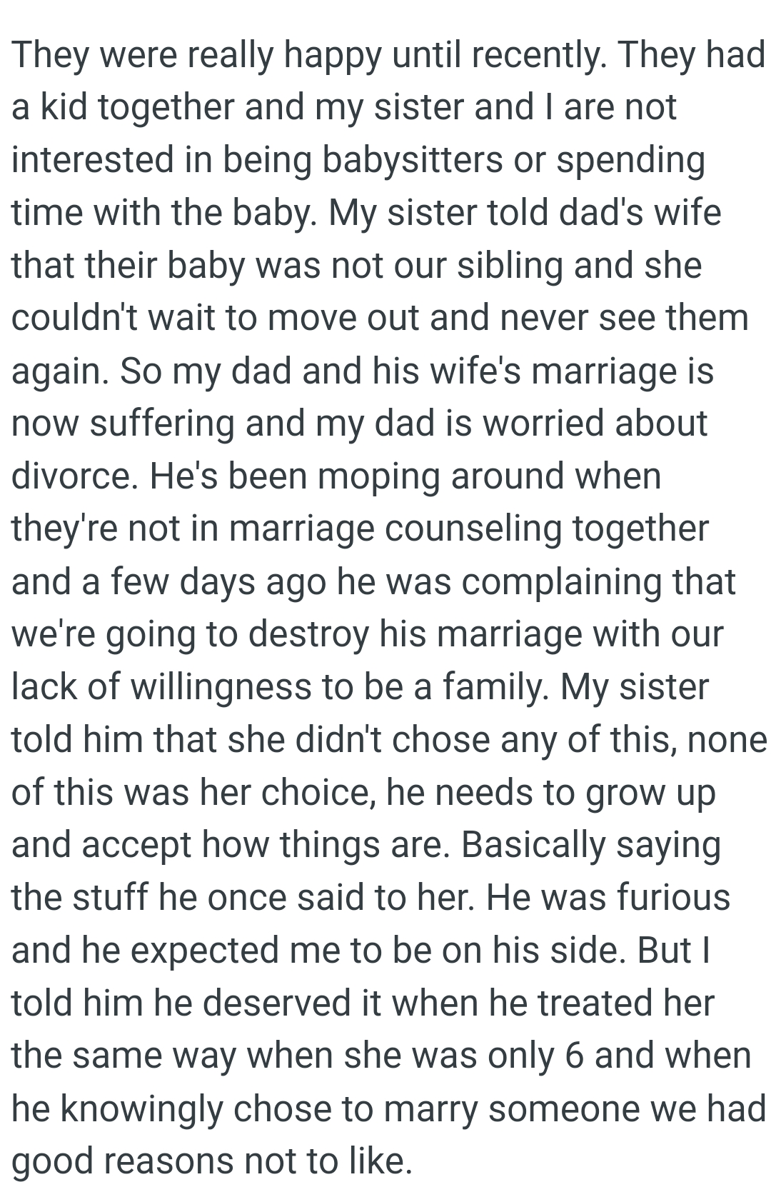 Man's Current Marriage At Brink Of Collapse After His Kids From Previous Marriage Refused
