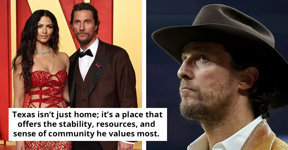 Why Matthew McConaughey Ditched LA For Life On His Own Terms In Texas