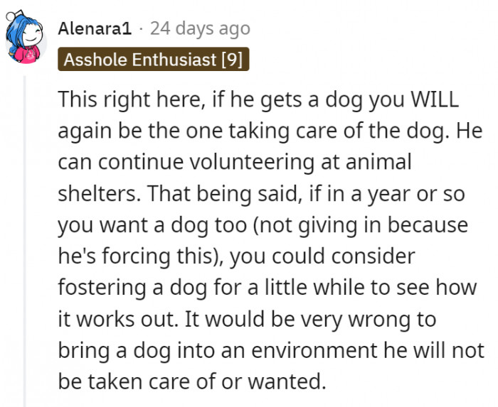 Wife Asks If She's Wrong To Say No To A New Dog Her Husband Wants