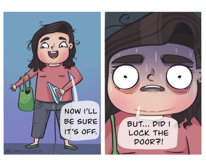 Liv's Artwork Showcases 30 Everyday Struggles Of Women