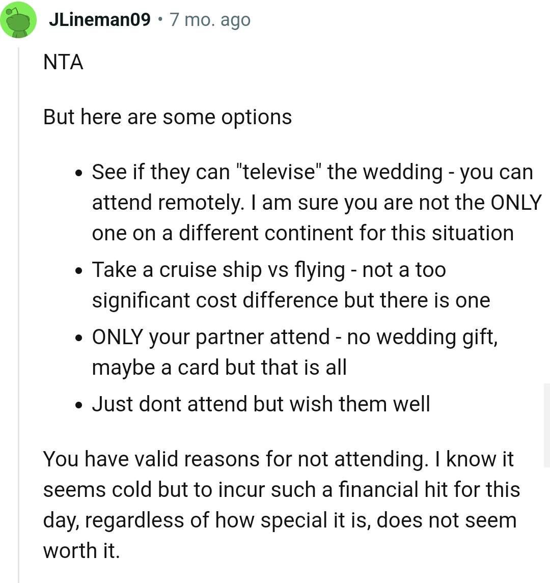 Couple Backs Out As They Couldn't Afford Spending 10k For Family