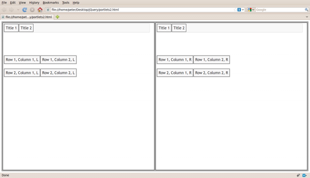 javascript jQuery drag&drop on table rows [SOLVED] Dani
