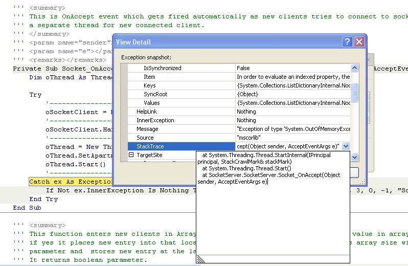 Problem with Socket Program Dani