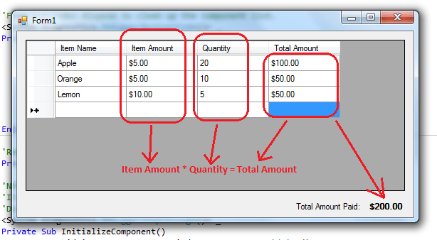 DataGridView Autocalculate cells [SOLVED] DaniWeb