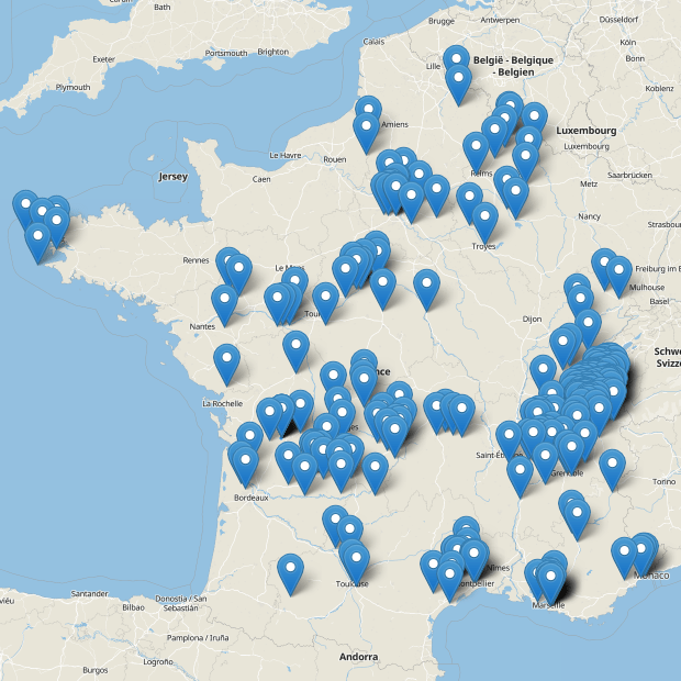 Pain Points Liés À La Carte Nro Orange Les NRO France data.gouv.fr
