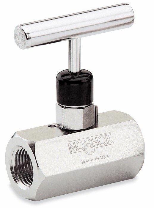 Needle Valve Soft Seat Steel Female Female 1 NPT from Davis Instruments