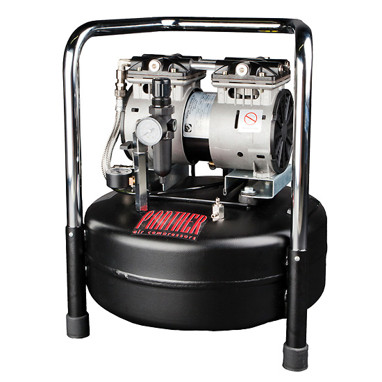 Ultra Quiet Oilless Air Compressor 2 5 cfm 6 gal Tank 220V from Davis