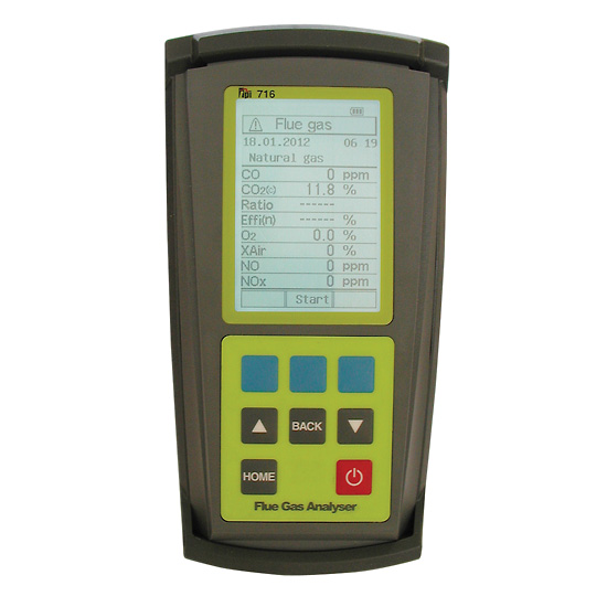 Flue Gas Analyzer for combustion efficiency from Davis Instruments